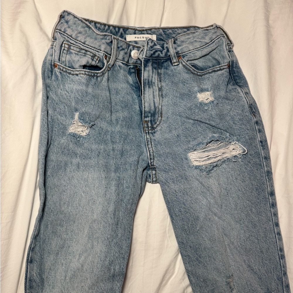 PacSun Light Mom Jeans - Picture 2 of 7